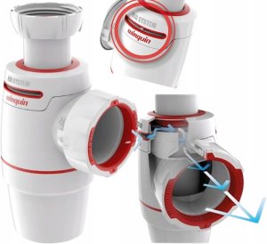 Wirquin syfon zlewozmywakowy z napowietrzaniem Neo Air, bez spustu 30722490 2