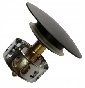 Instadrain korek klik-klak do brodzika/wanny, czarny mat 2456 2