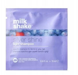 Milk Shake, Silver Shine Light, Sulfates-Free, Hair Shampoo, For Neutralisation Of Yellow Tones, 10 ml For Women 1