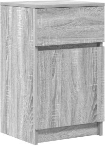 vidaXL Szafka nocna Szara Sonoma 39x35x65 cm Drewno klejone 2