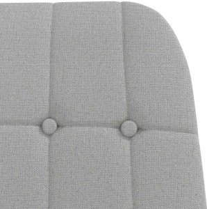 vidaXL Fotel relaksacyjny Cloud Grey Fabric 6