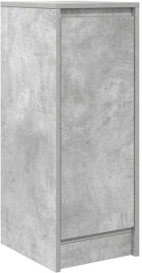 vidaXL Komoda Betonowa Szara 29,5x34x76 cm Drewno klejone 2