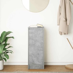 vidaXL Komoda Betonowa Szara 29,5x34x76 cm Drewno klejone 3