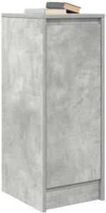 vidaXL Komoda Betonowa Szara 29,5x34x76 cm Drewno klejone 4