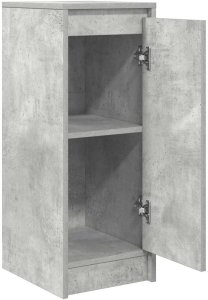 vidaXL Komoda Betonowa Szara 29,5x34x76 cm Drewno klejone 5