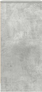 vidaXL Komoda Betonowa Szara 29,5x34x76 cm Drewno klejone 7