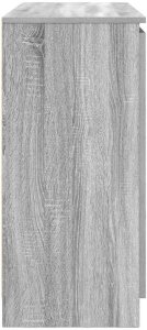 vidaXL Komoda z szufladami Szara Sonoma 100,5x35x76 cm Drewno klejone 7