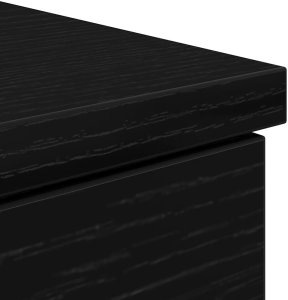 Biurko vidaXL Czarne 86 cm x 49 cm 9