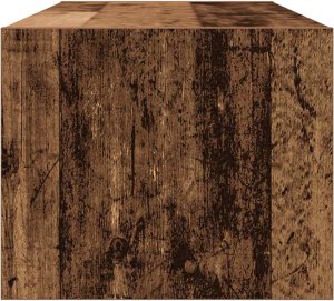 vidaXL Szafki RTV 2 szt. Stare drewno 80x31x25,5 cm Drewno klejone 8