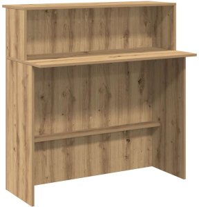 Biurko vidaXL Dąb Artisan 100 cm x 50 cm 2