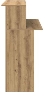 Biurko vidaXL Dąb Artisan 100 cm x 50 cm 6