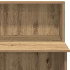 Biurko vidaXL Dąb Artisan 100 cm x 50 cm 8