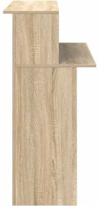 Biurko vidaXL Dąb Sonoma 100 cm x 50 cm 6