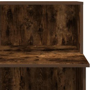 Biurko vidaXL Brązowe 100 cm x 50 cm 8