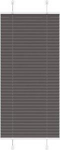 Roleta plisowana czarna 65x150 cm Szerokość tkaniny 64,4cm Lumarko! 1