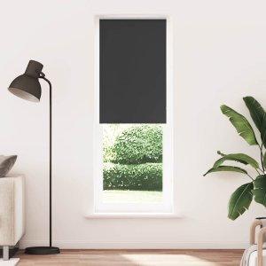 Roleta zaciemniająca czarny 75x210 cm Szerokość tkaniny 70,7 cm Lumarko! 1