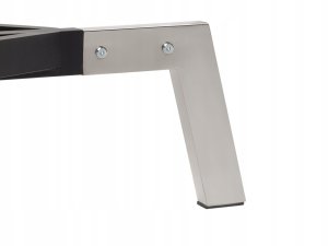 Beliani Szezlong rozkładany czerwony LOIRET 9