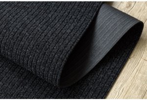 Wycieraczka antypoślizgowa CEYLON zewnętrzna, wewnętrzna, na gumie - antracyt 0923 100cm, 100x1400 cm 3