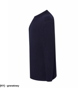 TSRA150LS - T-Shirt JHK męski z długim rękawem - czarny 5XL 18