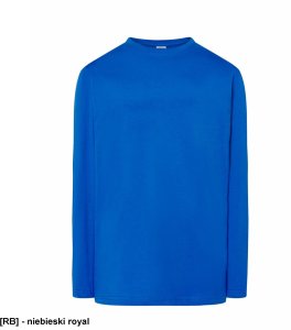 TSRA150LS - T-Shirt JHK męski z długim rękawem - czarny 5XL 22