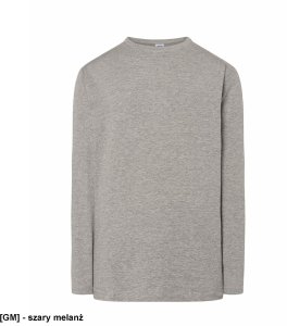 TSRA150LS - T-Shirt JHK męski z długim rękawem - czarny 5XL 7