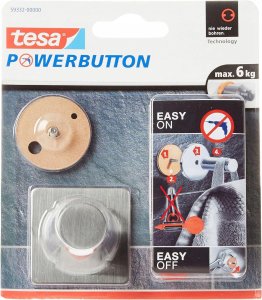 TESA 59332-00000-01 wieszak Wewnętrzna Uniwersalny hak Stal nierdzewna 1 szt. 1