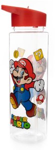 Super Mario Jump - bidon na wodę ze słomką 24x8 1
