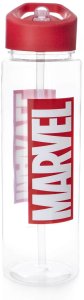 Marvel Logo - bidon na wodę ze słomką 1