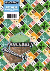 Minecraft - papier do pakowania 2 arkusze 50x70 1