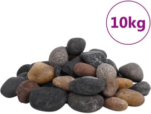 Polerowane kamyki, 10 kg, różnokolorowe, 5-8 cm 1