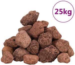 Skała wulkaniczna, 25 kg, czerwona, 3-5 mm 1