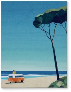 Van Life II - obraz na płótnie 30x40 1