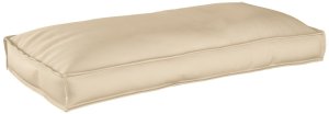 vidaXL Poduszka na paletę na siedzenie/oparcie Beżowa 120x60x12 cm Tkanina Oxford 1