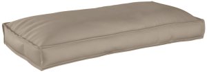 vidaXL Poduszka na paletę do siedzenia/oopercia taupe 120x60x12 cm materiał Oxford 1