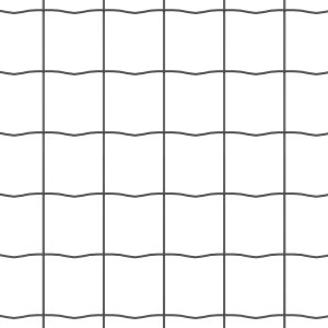 Zestaw ogrodzenia ogrodowego Zestaw 2 Szary Metal Standard 8