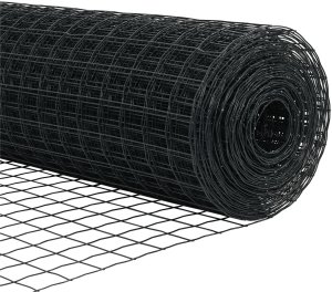 Zestaw ogrodzenia ogrodowego Zestaw 2 Szary Metal Standard 9