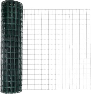 vidaXL Zestaw ogrodzeń Zestaw 2 Zielony Stal 25 x 1 m Trwały 5