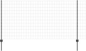 vidaXL Zestaw płotów ogrodowych Zestaw 2 szt. Szary 6
