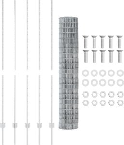 vidaXL Zestaw ogrodzeń Zestaw 2 Stal ocynkowana 10 x 1.6 m Trwałe 2