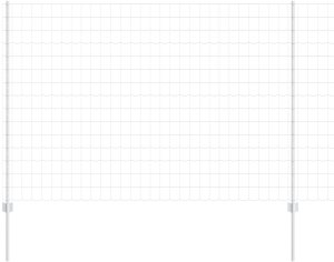 vidaXL Zestaw ogrodzeń Zestaw 2 Stal ocynkowana 10 x 1.6 m Trwałe 5