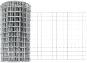 Ogrodzenie Ogrodowe Zestaw 2 Ocynkowane Stal ocynkowana 25 metrów 2