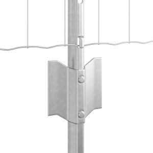 vidaXL Zestaw Ogrodzenia Euro Zestaw 2 Stal ocynkowana 25 x 0,6 m Trwałe 6