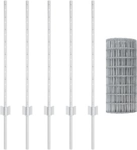 vidaXL Zestaw ogrodzeń Zestaw 2 szt Stal ocynkowana Standardowy 2