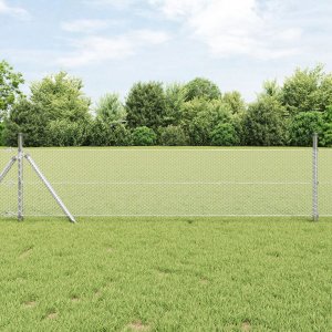 Ogrodzenie Sześciokątne 0,4x10 m Z Ocynkowanej Stali 1