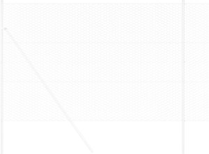 Ogrodzenie Sześciokątne 1.6x25 m Stal ocynkowana 3