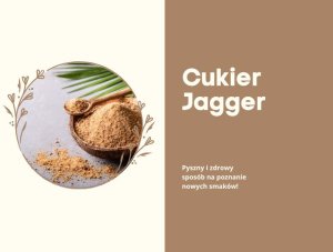 Cukier jagger gur trzcinowy brązowy jasny nierafinowany drobny z Indii 500g 3