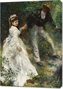 Obraz 70x100cm La Promenade,  Pierre-Auguste Renoir do Salonu 1