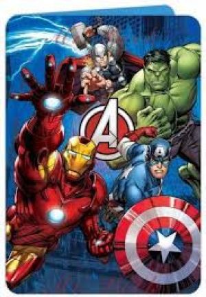 Verte Karnet złoty Avengers (217619) 1
