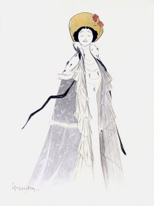Plakat 30x40cm Lina Cavalieri, Cappiello Vintage do Salonu 1