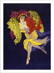 Plakat 50x70cm Cognac Gautier Frres France, Cappiello Vintage 3